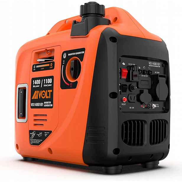 Aivolt Invertorový agregát 1400W Tichý benzínový generátor proudu Usb 12V