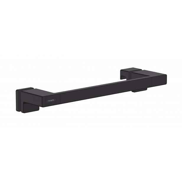 Hansgrohe AddStoris - Madlo pro sprchové dveře, délka 400 mm, matná černá 41759670