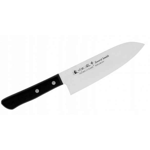 Nůž Santoku Satake MV Paka 17 cm japonský pro zeleniny masa a ryb