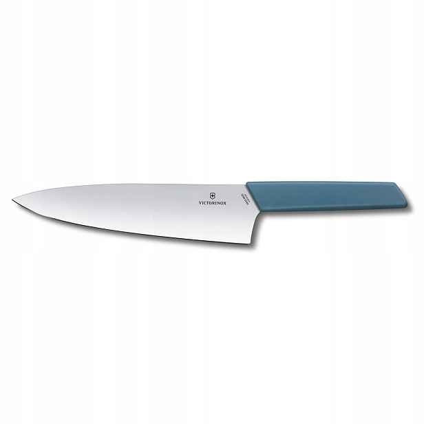 Nůž šéfkuchaře Victorinox Swiss Modern, široké ostří, 20 cm, chrpový