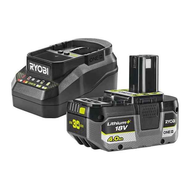 Sada Ryobi akumulátor baterie 4Ah s nabíječkou 2A One+ RC18120B-140X
