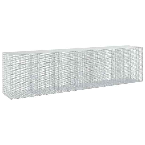 vidaXL Gabion s drátem 3,5 mm a sítem 5x2,5 cm 600x100x150 cm