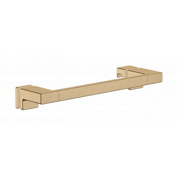 Hansgrohe AddStoris - Madlo pro sprchové dveře, délka 400 mm, kartáčovaný bronz 41759140