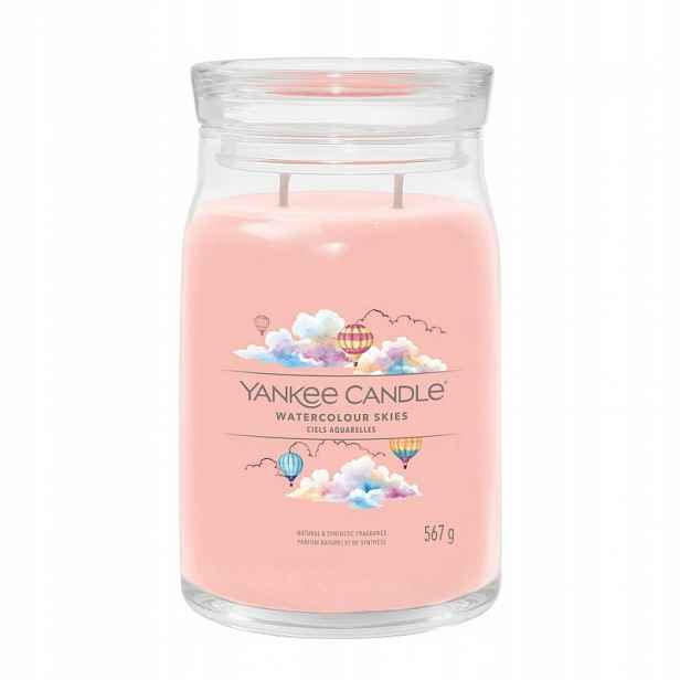 Yankee Candle Watercolour Skies velká vonná svíčka 567 g