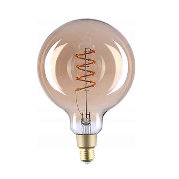 Žárovka Shelly Led E27 4W Wi-Fi vintage G125 velká spirála bílá teplá