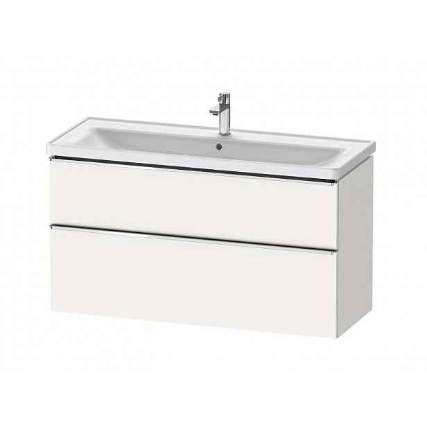Duravit D-Neo - Umyvadlová skříňka, 118x63x45 cm, 2 zásuvky, matná bílá DE4391010180000