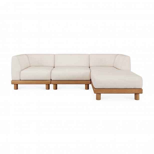 Modulární sedací souprava Monocle do exteriéru – 1 sedák + daybed L arm + end seater R arm - Ethnicraft