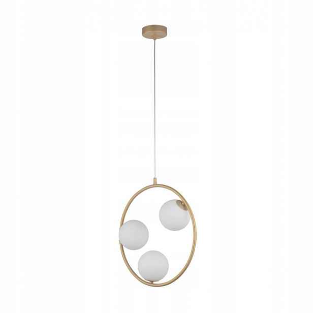 Zwis Pendel Lampa Aqua Bílá 3 Zdroje G9 Jídelna Kompozit Sigma Lighting