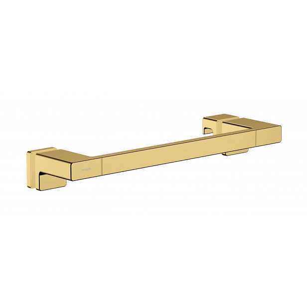 Hansgrohe AddStoris - Madlo pro sprchové dveře, délka 400 mm, leštěný vzhled zlata 41759990