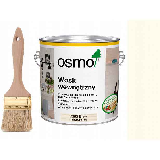 Osmo Interiérový Vosk Bílá Krytost 7394 2,5 l