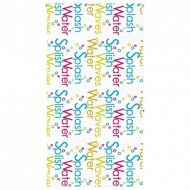 vidaXL Sprchová roleta 130x240 cm Šířka látky 126 cm