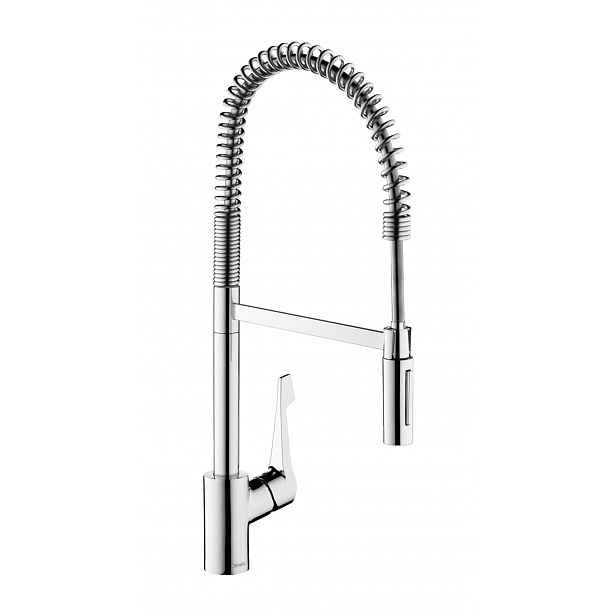 Hansgrohe Cento - Dřezová baterie XXL, Semi-Pro s flexibilním ramenem, EcoSmart, chrom 14806000