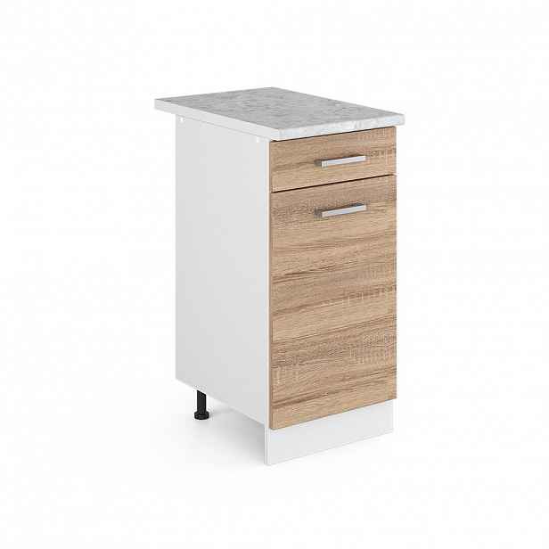 Vicco SPODNÍ SKŘÍŇKA KUCHYŇSKÉ LINKY R-Line Sonoma 40 cm s pracovní deskou