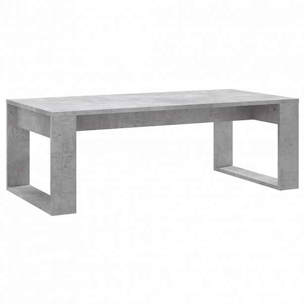 vidaXL Konferenční stolek betonově šedý 102x50x35 cm kompozitní dřevo