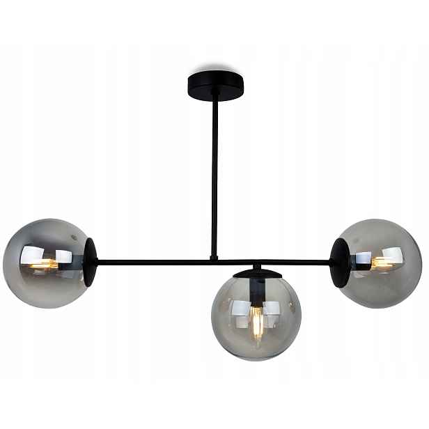 Závěsná Stropní Lampa, Trojitý Lustr Do Kuchyně Obývacího Pokoje, Skleněné Koule