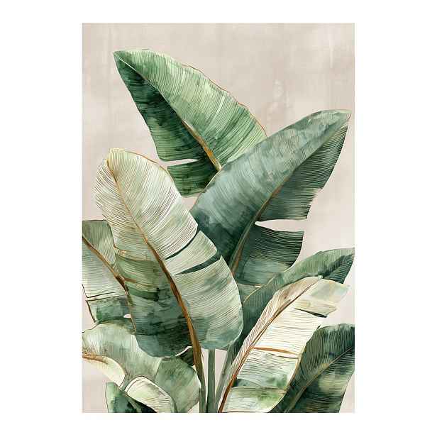Tištěný obraz na plátně 70x100 cm Foliage – Styler