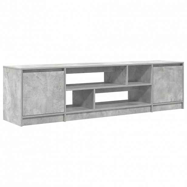vidaXL TV skříňka betonově šedá 188,5x41x50 cm kompozitní dřevo