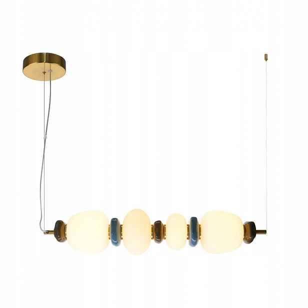 Závěsné svítidlo Evans Zlaté Moderní Led Integrované 22W Keramické stínítko Italux