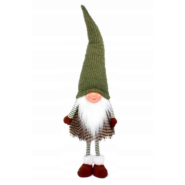Skřítek Vánoční Trpaslík Dekorativní Ozdoba 85 cm