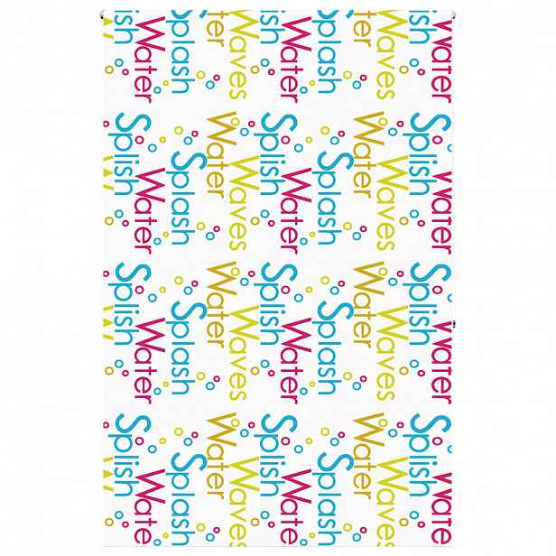 vidaXL Sprchová roleta 160x240 cm Šířka látky 156 cm