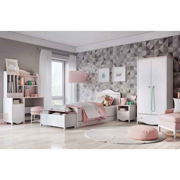 Casarredo Dětský pokoj ELISA bílá/růžová