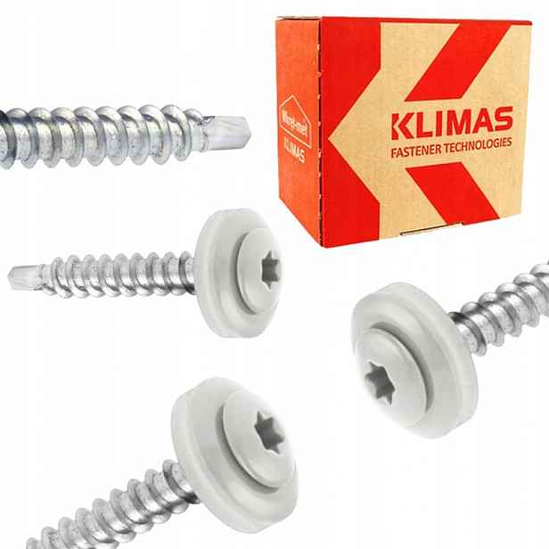 Farmářské vruty 4,8x35 Ral 9010 bílé farmářské Torx 250 ks