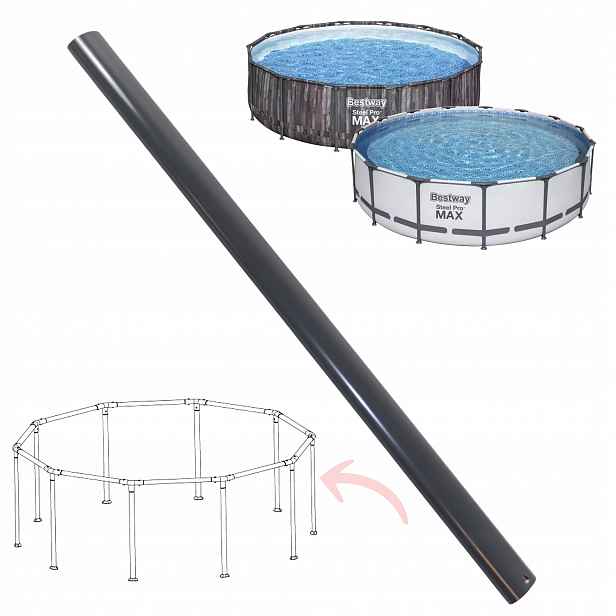 Bestway Vertikální Trubka Podpora Nohy Bazénu Steel Pro Max 427x107