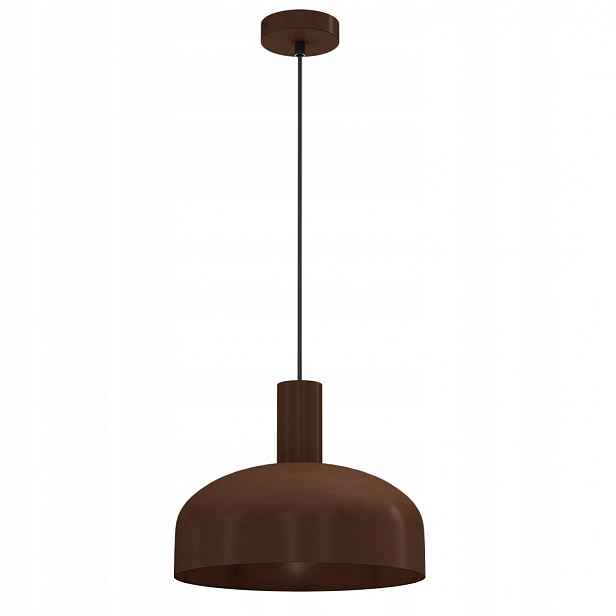 Závěsná lampa Milagro Visby MLP1557 čokoládová kovová 1xE27 60W 30 cm