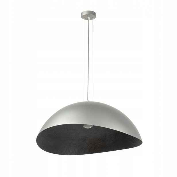 Závěsný lustr Solaris Stříbrný 1xE27 Kompozitní kov Sigma Lighting 89 Cm