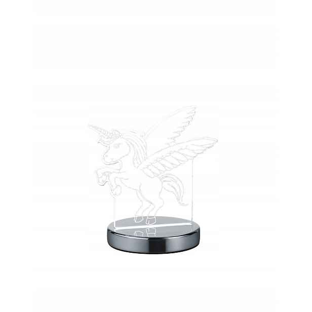 Stolní lampa Karo stříbrná Rl R52491106
