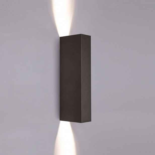 Černá nástěnná lampa Malmo moderní do chodby a obývacího pokoje Nowodvorski