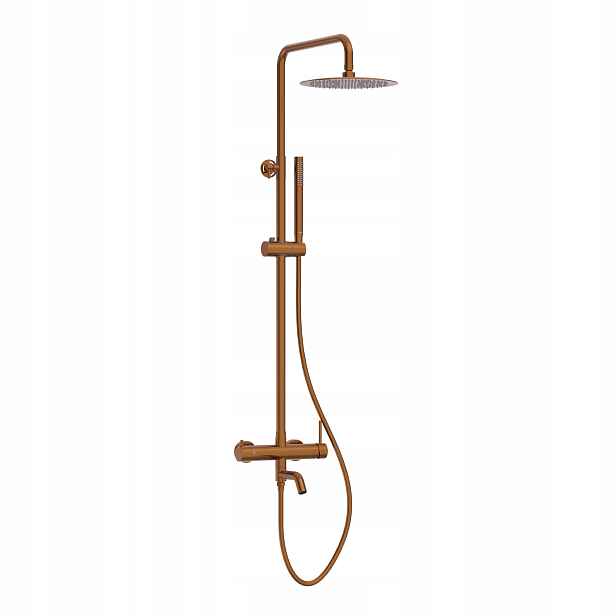 Sprchová nástěnná baterie Sprchová sloupová Cascade Copper Balneo