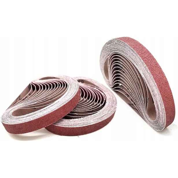 120 Brusných Pásů, 10 X 330 MM, Sada Brusných Pásů O Zrnitosti 60
