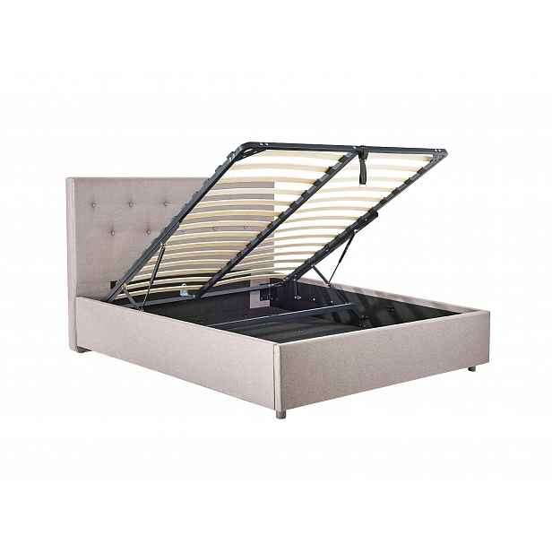 Dormeo Dolce Pro Postel s úložným prostorem Classic béžová
