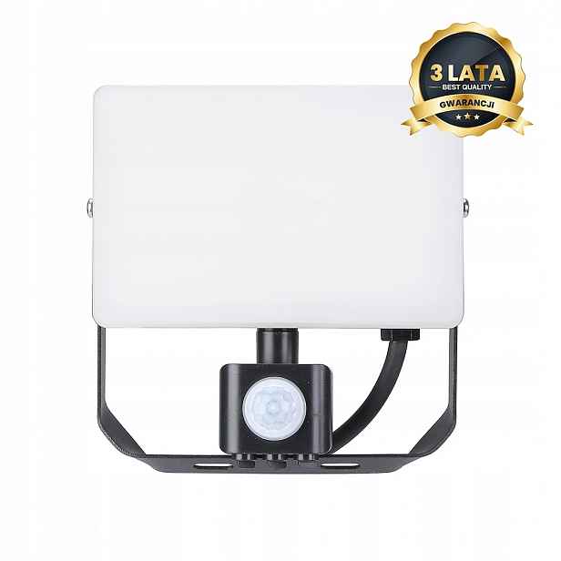 Halogenový Led reflektor 30W Pir 3000lm 5000K Eko-Light EKN9019 Snímač pohybu