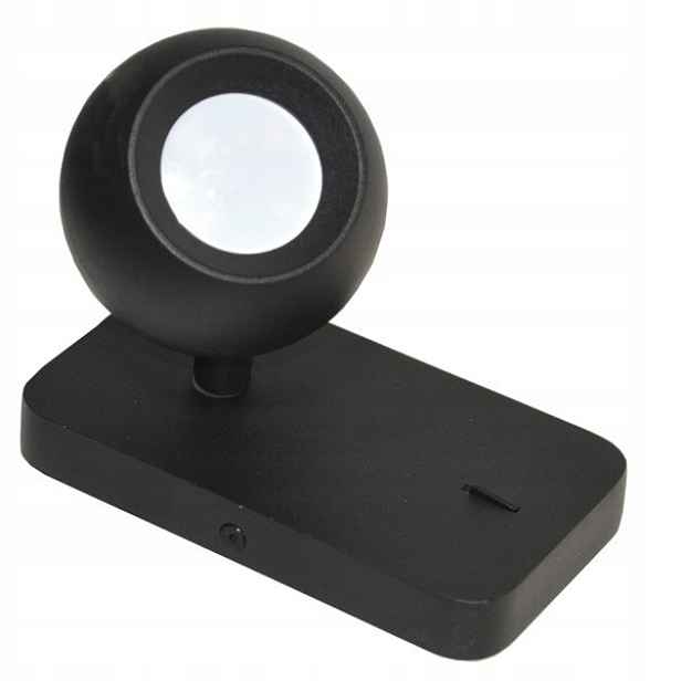 Lampa spotlight Colm 1xGU10 černá nástěnná