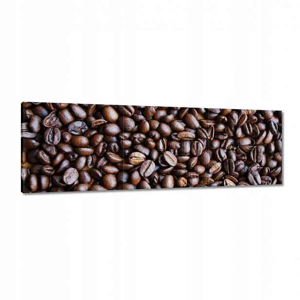 Obrazy 120x40 Káva zrnková