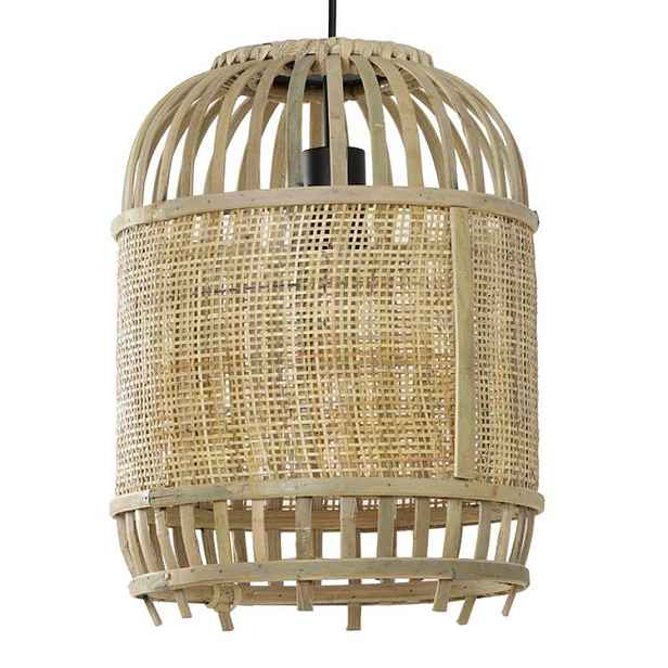 Přírodní bambusové světlo Alifia s výpletem - Ø 28*38cm / E27 Light & Living