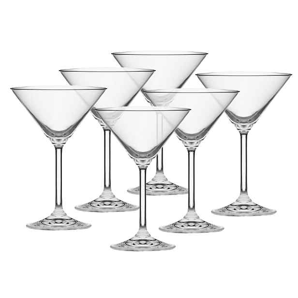PROHOME - Sklenice 210ml Martini sada 6ks