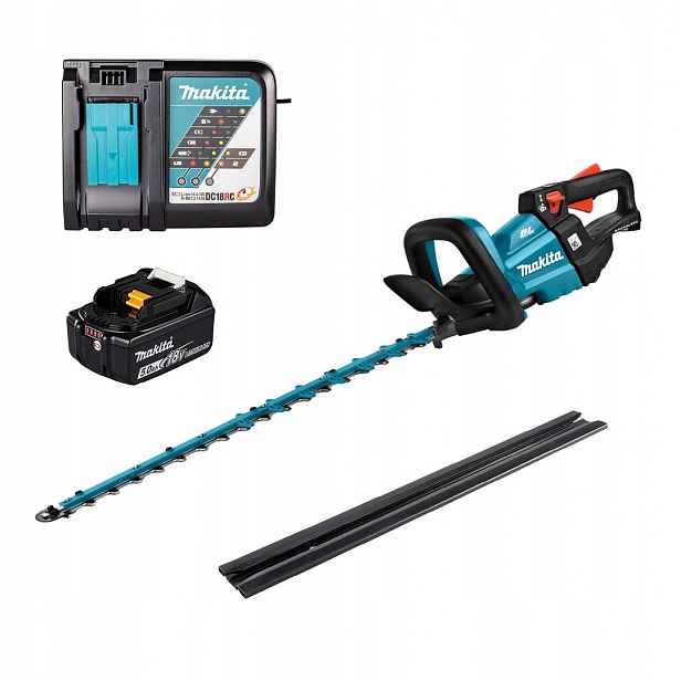 Akumulátorové nůžky na živý plot Makita DUH602RT Lxt 18V Bl Xpt 5Ah 600 mm
