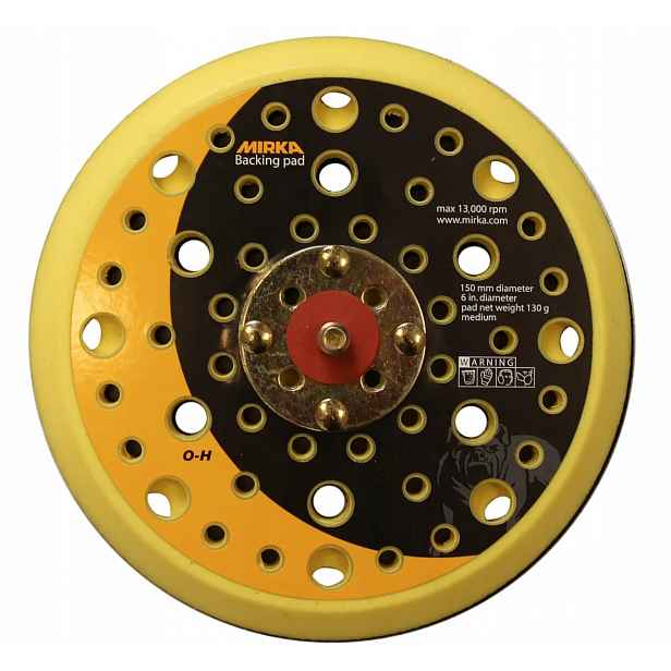 Mirka brusný kotouč na suchý zip 150 mm 5/16 48 otvorů, tvrdý