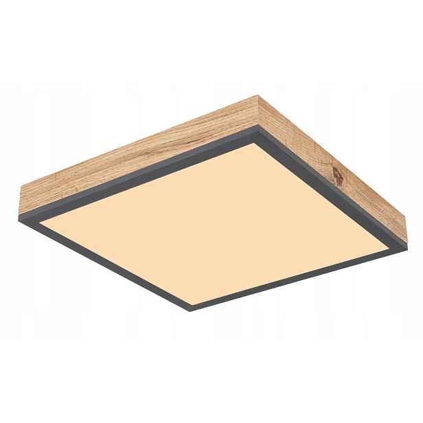 Stropní Svítidlo čtvercový Globo 30 x 6 cm béžový