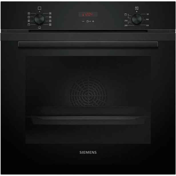 Vestavná pečicí trouba Siemens 60 x 60 cm Deep black inox HB234AEB3