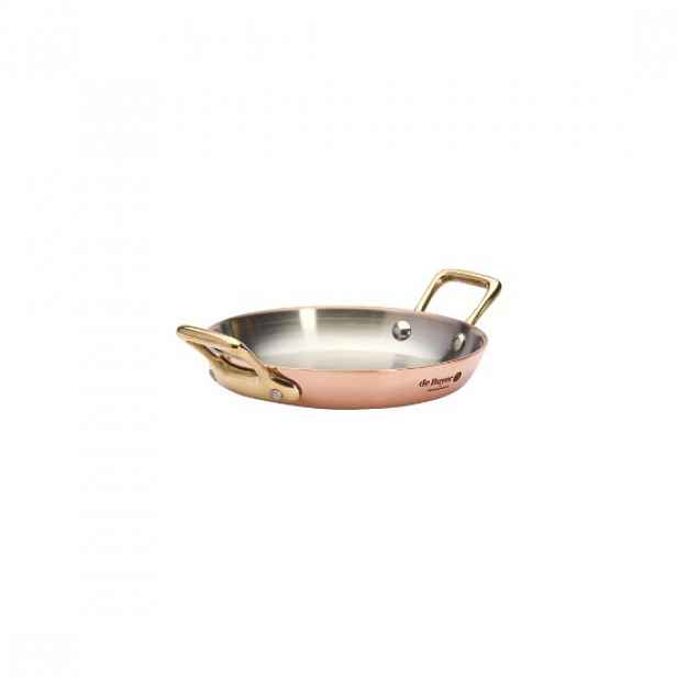 Mini pánev, měď-nerezová ocel, 12 cm, "Inocuivre" - de Buyer