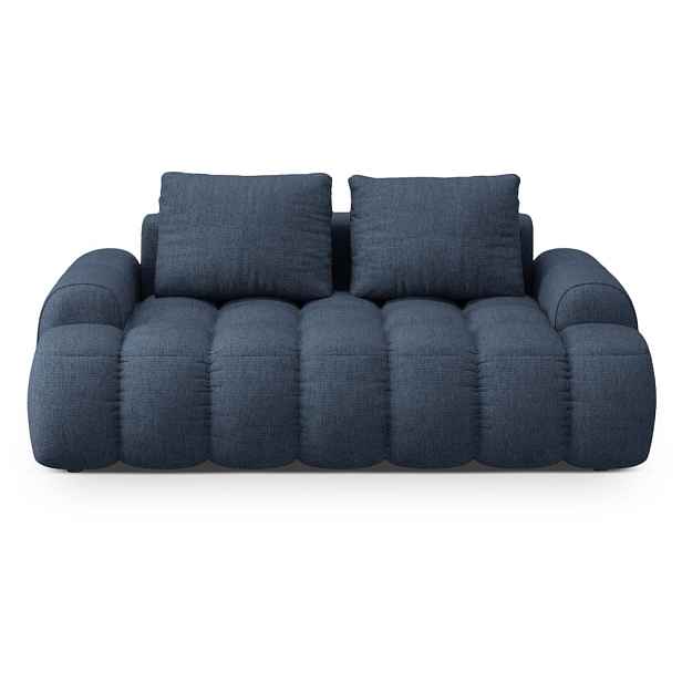 Tmavě modrá pohovka 175 cm Linz – Cosmopolitan Design