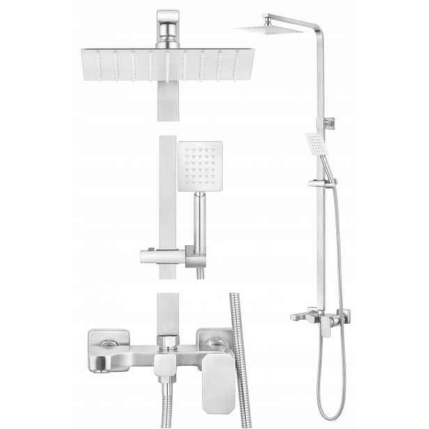 Sprchový Sloup Steely 4 Fala Steely 75665