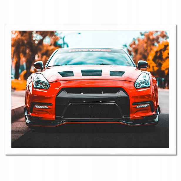 Plakáty v rámu 40x30 Nissan Skyline gtr 2017