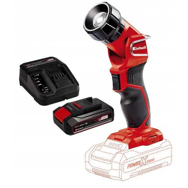 Einhell Lampa Te-cl 18 Li H 4514130 Sada Akumulátor 2,5AH