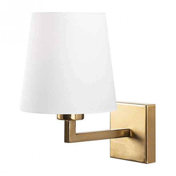 Nástěnné svítidlo v bílo-zlaté barvě Opviq lights Profil
