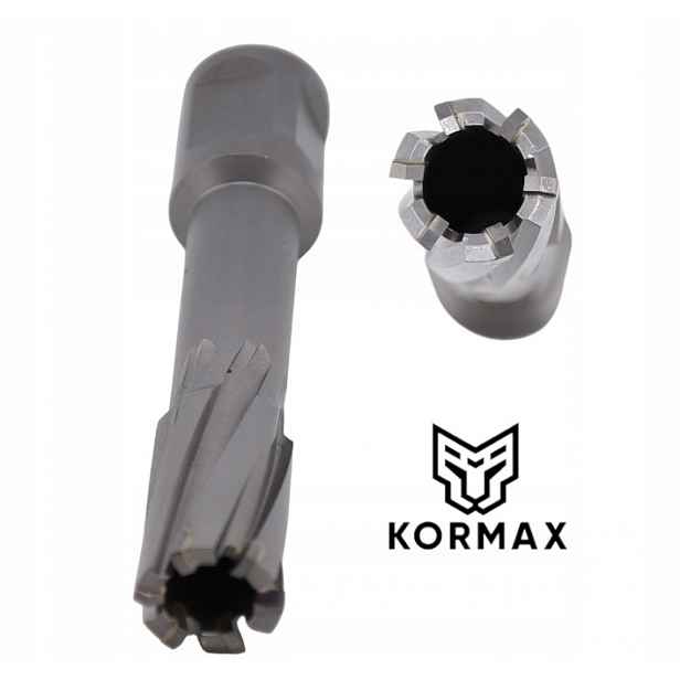 Fréza trepanační s karbidem 15 x 50 mm vrták 15 x 50 Weldon Kormax